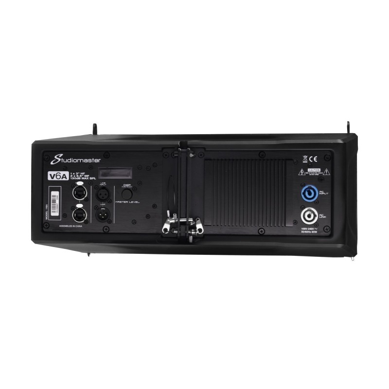 ACTIVE LINE ARRAY STUDIOMASTER V6A 2x6.5" 2-WAY MF-HF WITH DSP