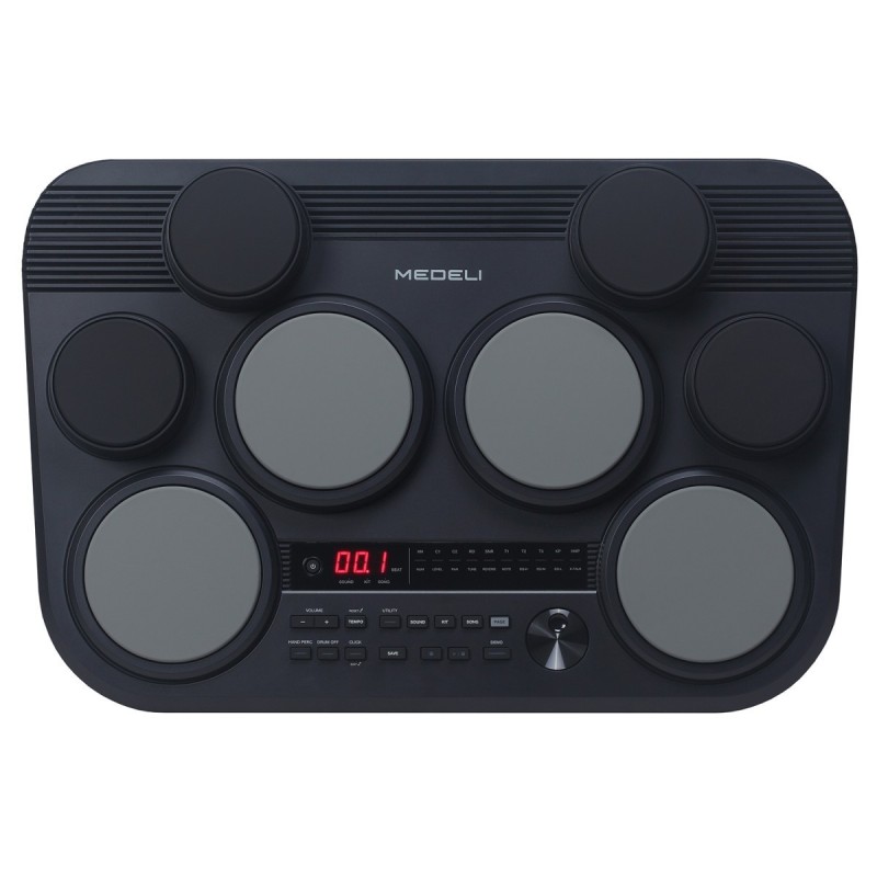 MEDELI DD225 8 PAD ELECTRONIC DRUMKIT w/POWER ADAPTOR