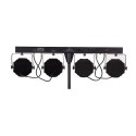 KIT LUCI SOUNDSATION 4LEDKIT-PARTY 2 RGB CON STAND E BORSA