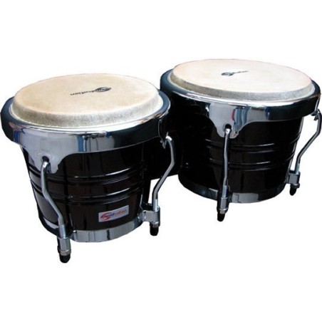 BONGOS SOUNDSATION SB02-DW  7"+8" DARK WOOD HW-CH
