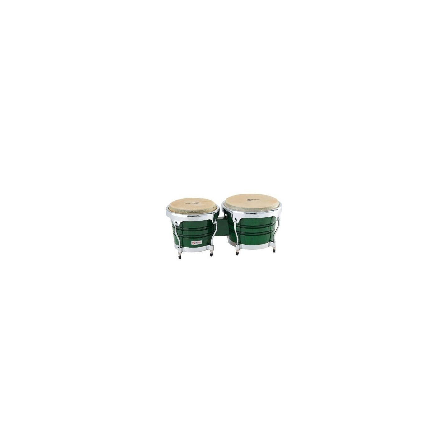 BONGOS SOUNDSATION SB02-JG  7"+8" JUNGLE GREEN HW-CH