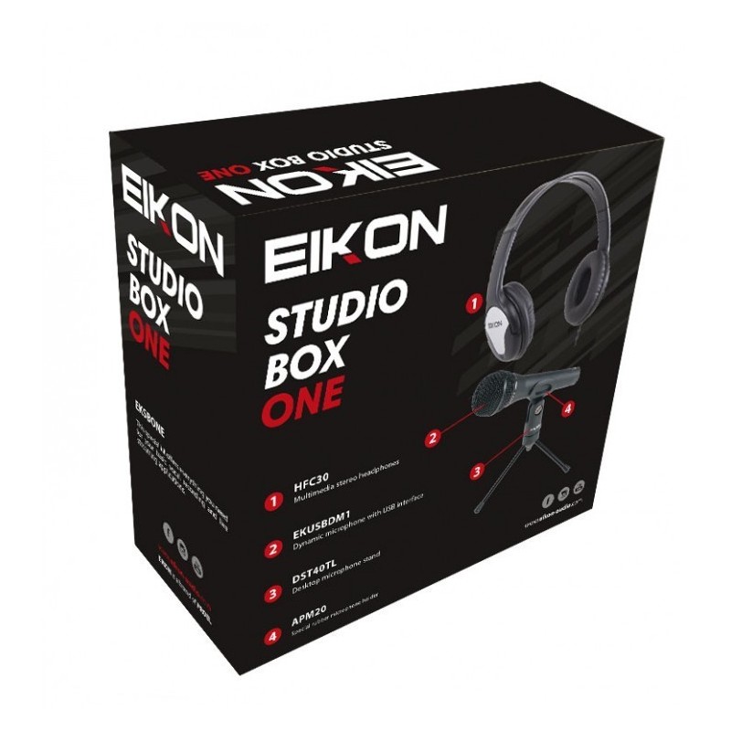 EIKON EKSBONE Pacchetto base per l'home recording - vai con la sigla