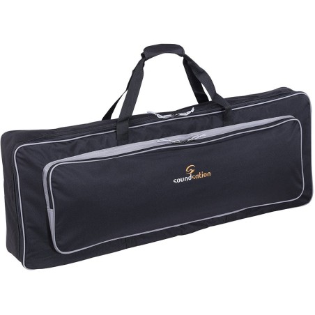 SOUNDSATION SB88 Borsa imbottita per tastiera, doppiatracolla 133x30x17cm - vai con la sigla