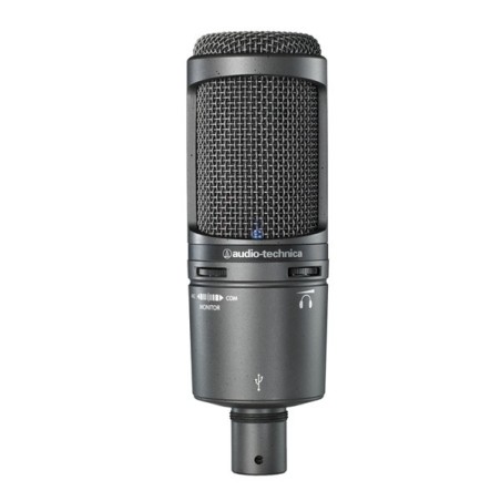 AUDIO-TECHNICA AT2020USB+, microfono a condensatore USB - vaiconlasigla