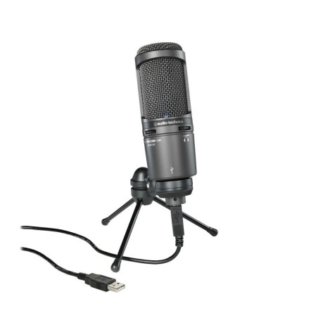 AUDIO-TECHNICA AT2020USB+, microfono a condensatore USB - vai con la sigla