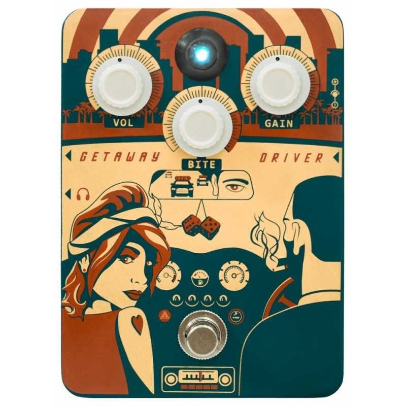 ORANGE GETAWAY DRIVER Pedale effetto Overdrive - vaiconlasigla
