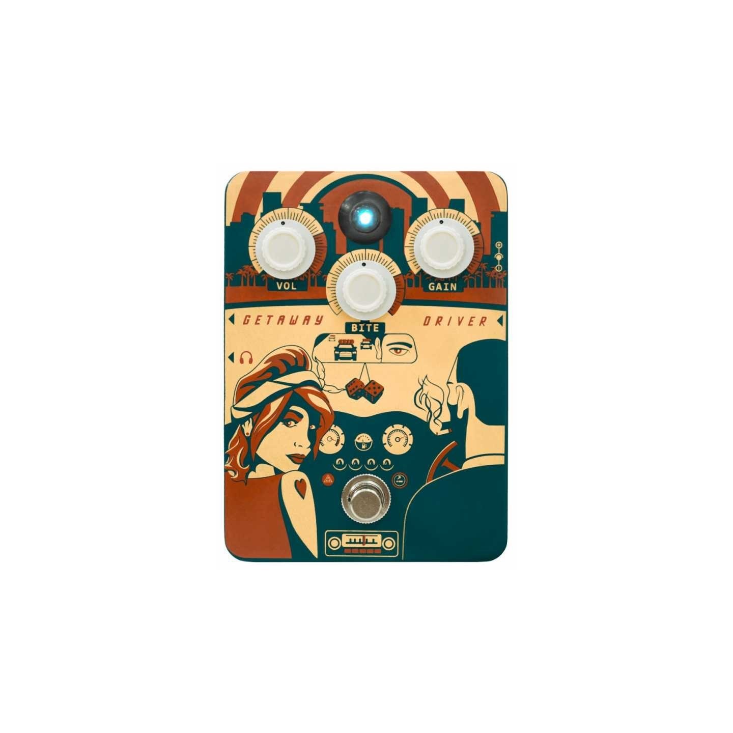 ORANGE GETAWAY DRIVER Pedale effetto Overdrive - vaiconlasigla