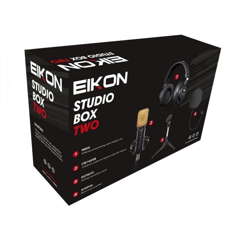 EIKON Studio Box Two - Pacchetto avanzato per l'home recording - vaiconlasigla