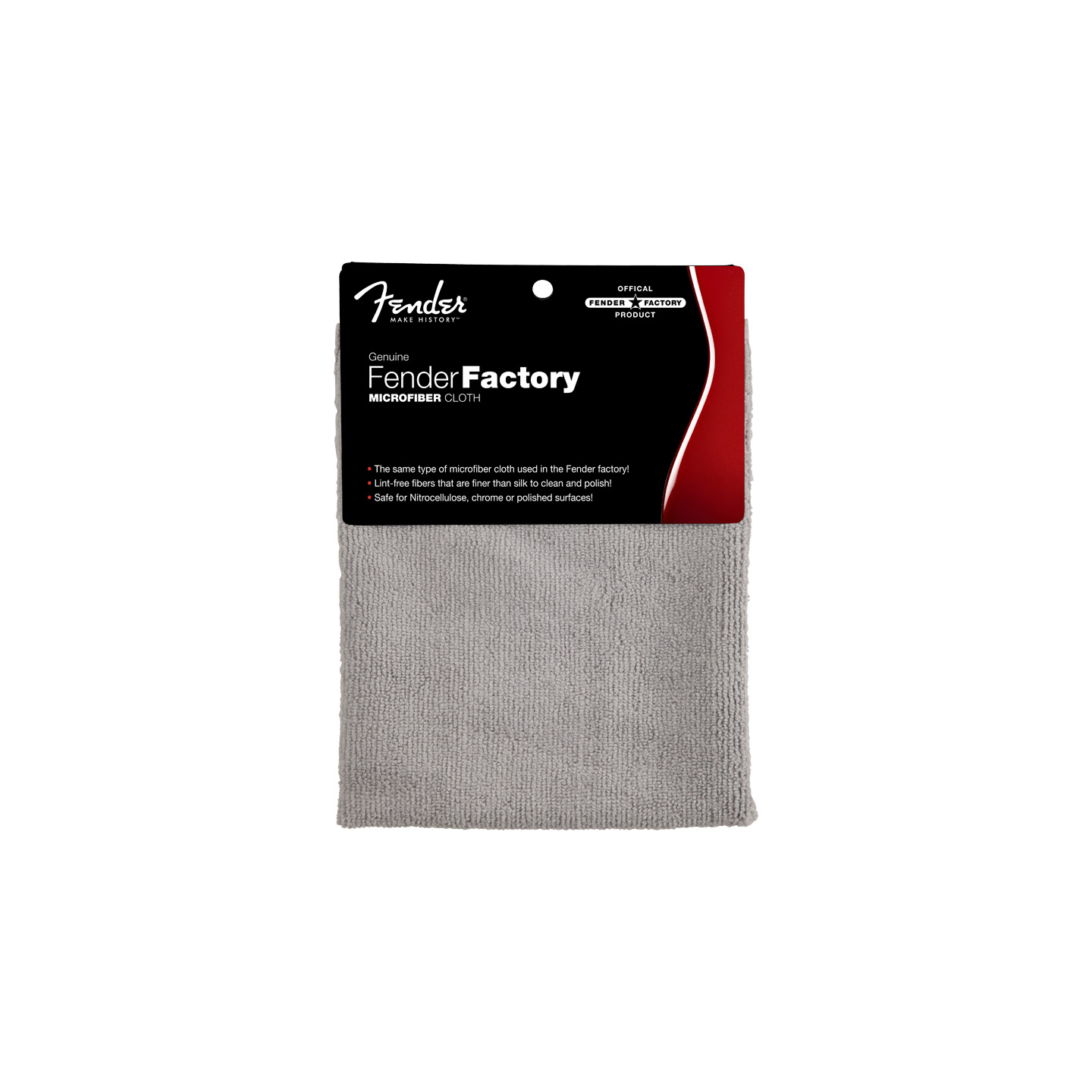 FENDER FACTORY MICROFIBER CLOTH - vai con la sigla
