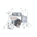 MAPEX IT SE504XBPD SATURN EVOLUTION BIRCH FUSION 4 PEZZI IRIDIUM SILVER