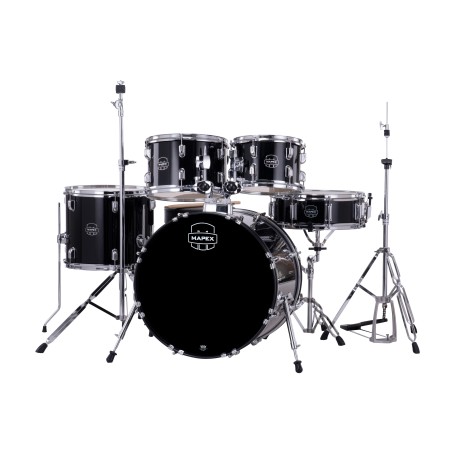 MAPEX IT CM5044FTDK COMET FUSION 5 PEZZI DARK BLACK CON HARDWARE