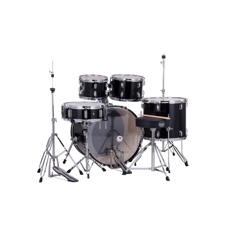 MAPEX IT CM5294FTDK COMET ROCK 5 PEZZI DARK BLACK CON HARDWARE