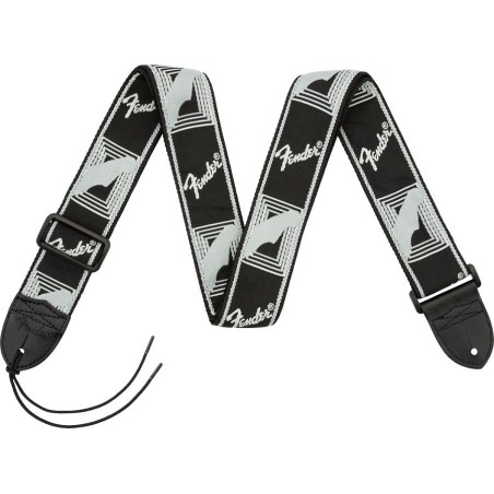 FENDER TRACOLLA 2” MONOGRAMMED STRAPS B/L/D - vai con la sigla