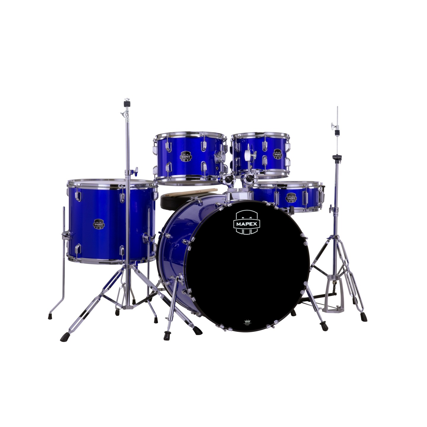MAPEX IT CM5294FTIB COMET ROCK 5 PEZZI INDIGO BLUE CON HARDWARE