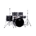 MAPEX IT CM5844FTDK COMET JUNIOR 5 PEZZI DARK BLACK CON HARDWARE