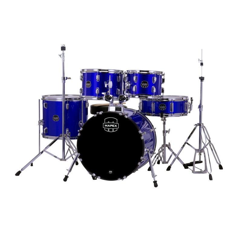 MAPEX IT CM5844FTIB COMET JUNIOR 5 PEZZI INDIGO BLUE CON HARDWARE