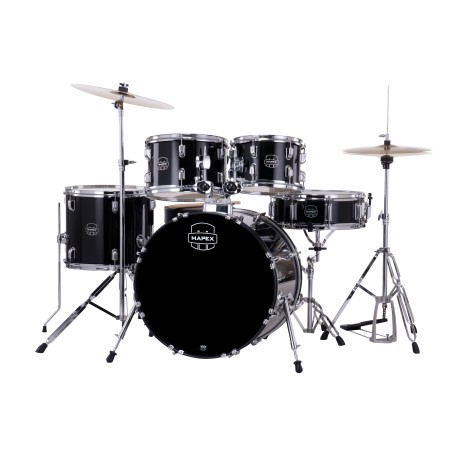 MAPEX IT CM5044FTCDK COMET FUSION 5 PEZZI DARK BLACK CON HARDWARE E PIATTI
