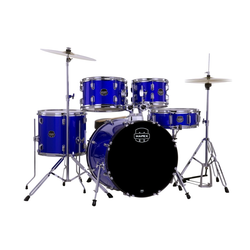 MAPEX IT CM5044FTCIB COMET FUSION 5 PEZZI INDIGO BLUE CON HARDWARE E PIATTI