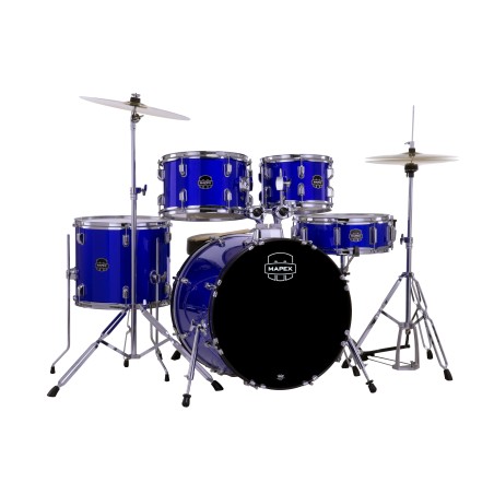 MAPEX IT CM5044FTCIB COMET FUSION 5 PEZZI INDIGO BLUE CON HARDWARE E PIATTI