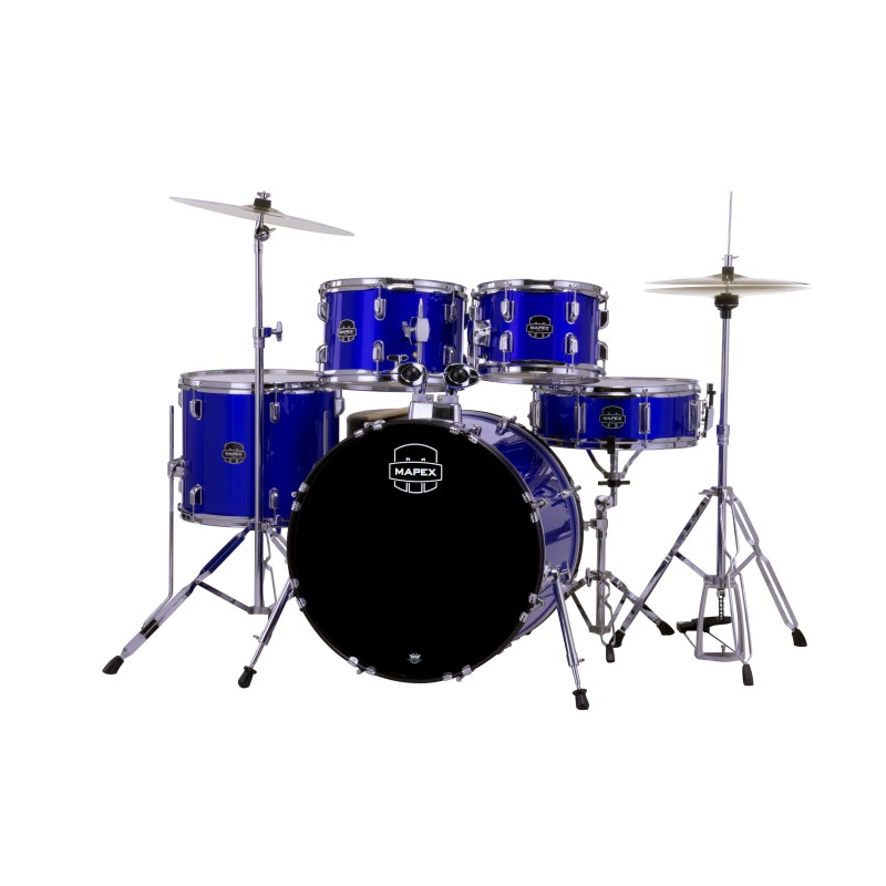 MAPEX IT CM5044FTCIB COMET FUSION 5 PEZZI INDIGO BLUE CON HARDWARE E PIATTI