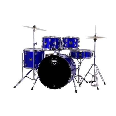 MAPEX IT CM5044FTCIB COMET FUSION 5 PEZZI INDIGO BLUE CON HARDWARE E PIATTI