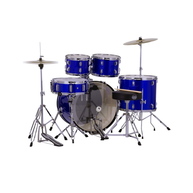 MAPEX IT CM5294FTCIB COMET ROCK 5 PEZZI INDIGO BLUE CON HARDWARE E PIATTI