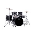 MAPEX IT CM5844FTCDK COMET JUNIOR 5 PEZZI DARK BLACK CON HARDWARE E PIATTI