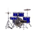 MAPEX IT CM5844FTCIB COMET JUNIOR 5 PEZZI INDIGO BLUE CON HARDWARE E PIATTI