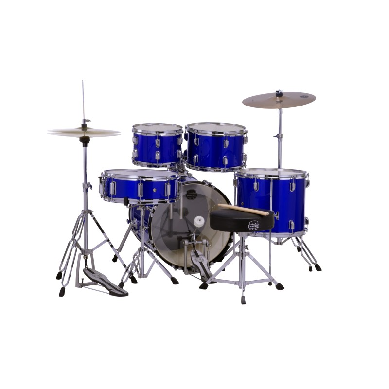 MAPEX IT CM5844FTCIB COMET JUNIOR 5 PEZZI INDIGO BLUE CON HARDWARE E PIATTI
