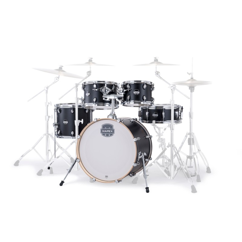 MAPEX IT MM504SFKD MARS MAPLE FUSION 5 PEZZI MATTE BLACK