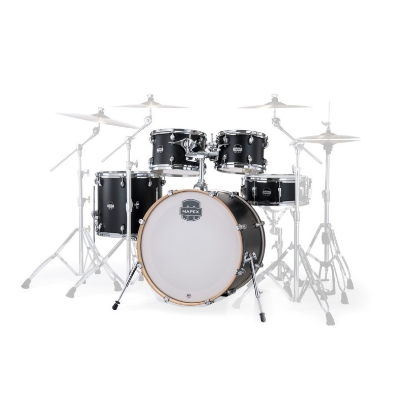 MAPEX IT MM529SFKD MARS MAPLE ROCK 5 PEZZI MATTE BLACK