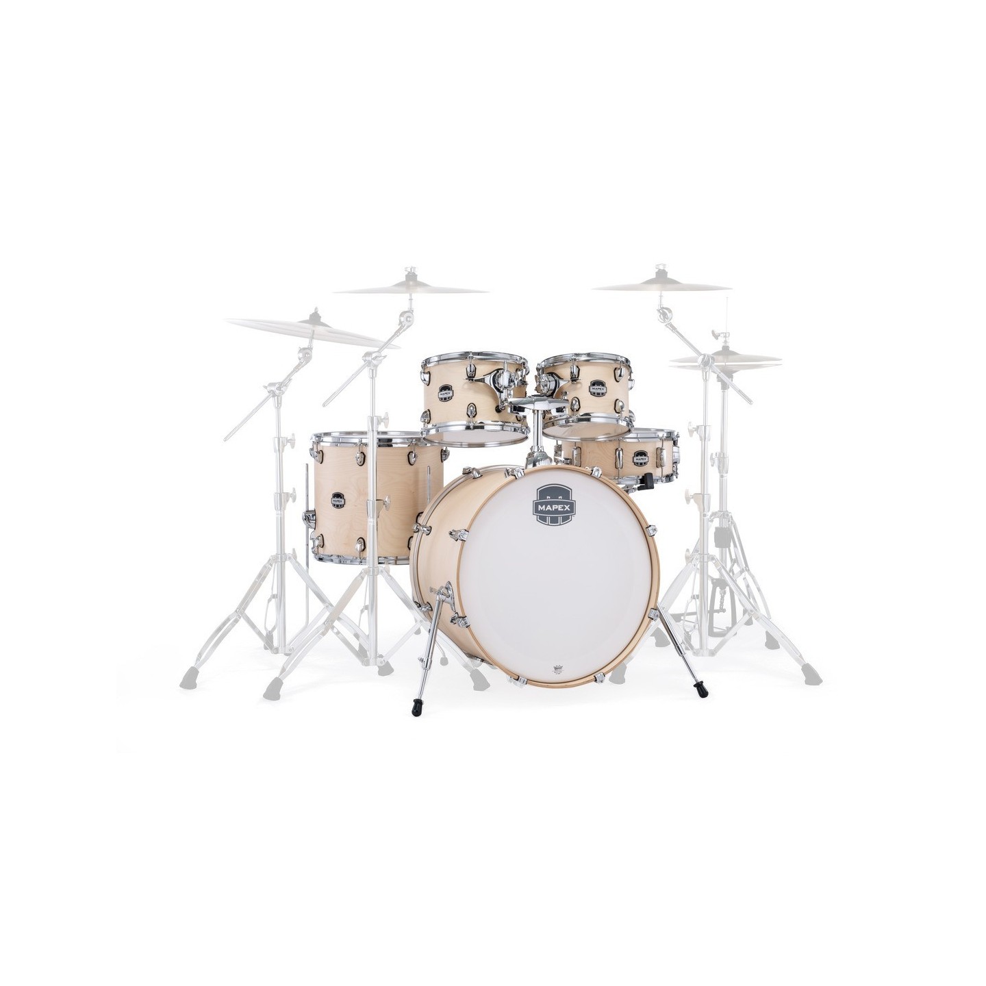 MAPEX IT MM529SFNW MARS MAPLE ROCK 5 PEZZI NATURAL SATIN