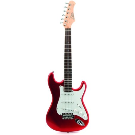 EKO GUITARS - S-100 3/4 CHROME RED - vai con la sigla