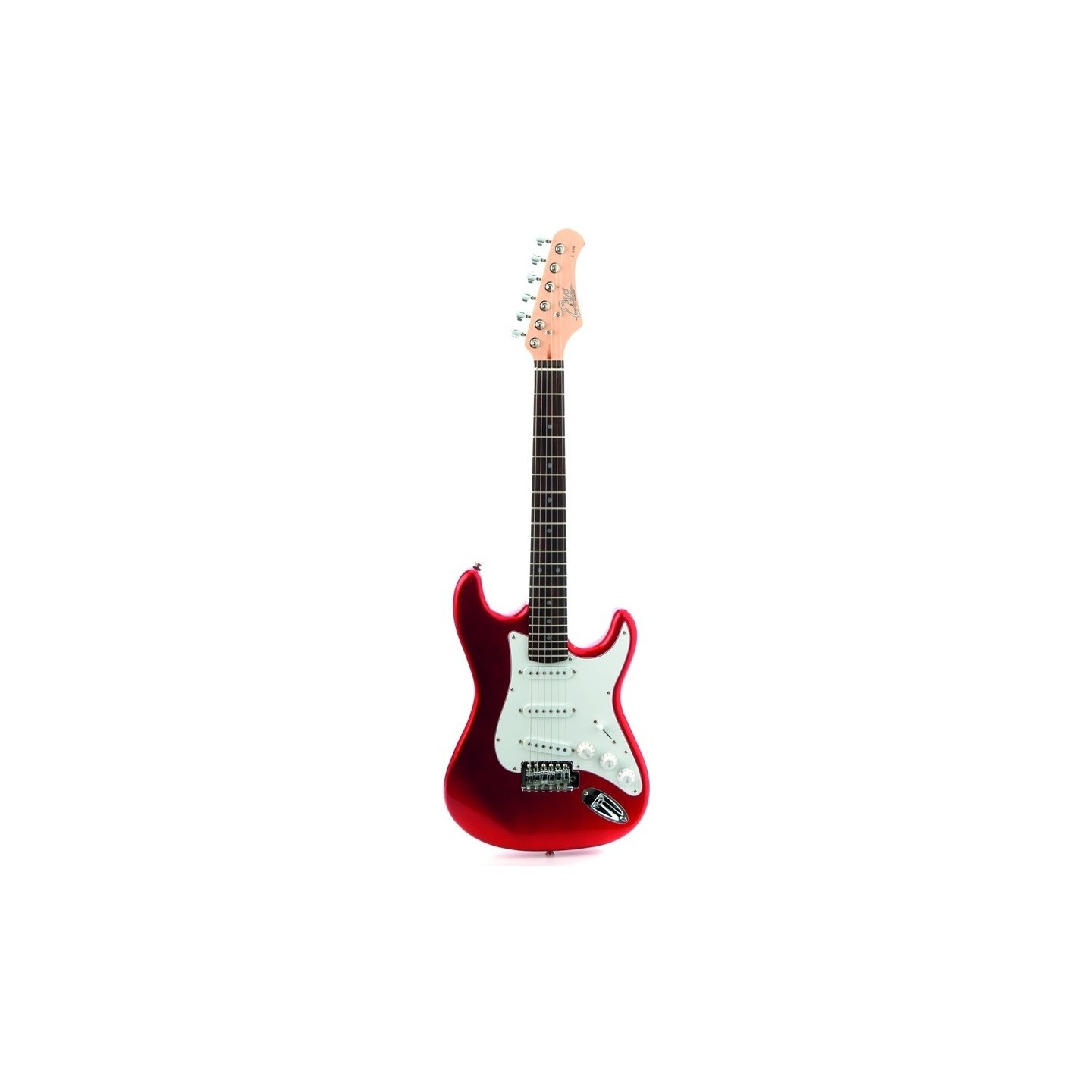 EKO GUITARS - S-100 3/4 CHROME RED - vai con la sigla