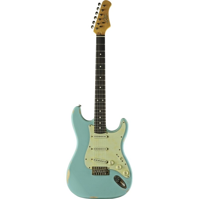 EKO GUITARS - S-300 RELIC DAPHNE BLUE - vaiconlasigla