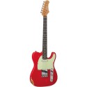 EKO GUITARS - VT-380 RELIC FIESTA RED - vaiconlasigla