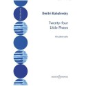 KABALEVSKY D. – TWENTY-FOUR LITTLE PIECES Op. 39 - vaiconlasigla