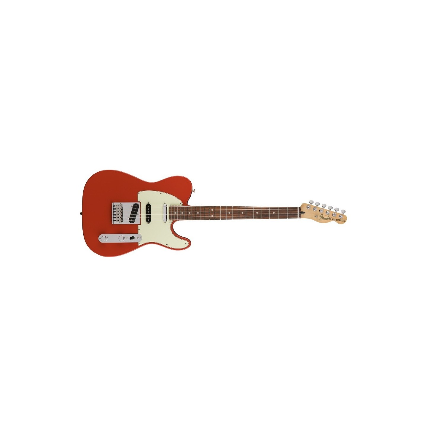 FENDER Deluxe Nashville Telecaster, PF Fingerboard, Fiesta Red - vai con la sigla