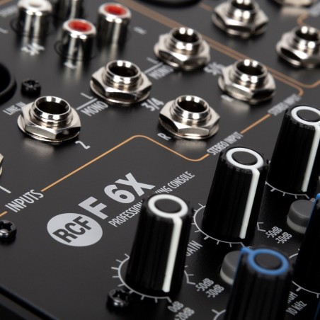 RCF F6X MIXER AUDIO 6 canali con multi-fx - vai con la sigla