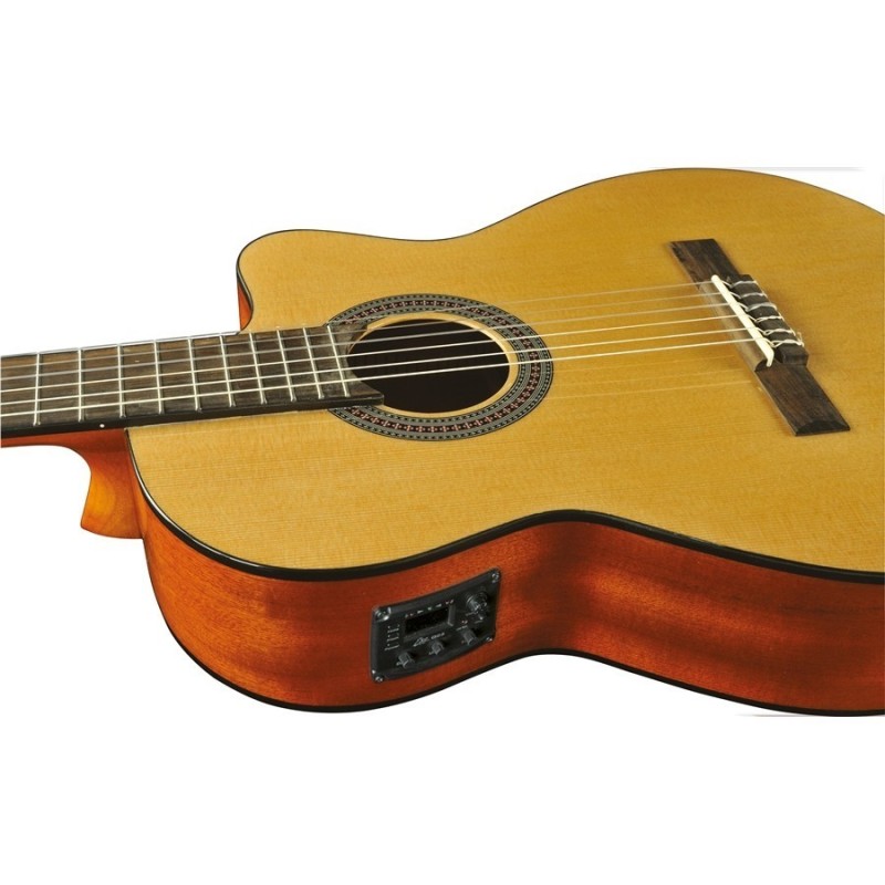 EKO VIBRA 150 CW EQ NATURAL chit. classica amplificata. - vaiconlasigla