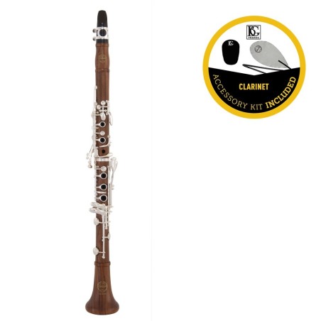 GRASSI GR CL400BUNDLE Clarinetto in palissandro + kit accessoriBG
