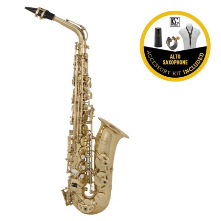 GRASSI GR AS210BUNDLE Sassofono Contralto in Mib Laccato + kitaccessori BG