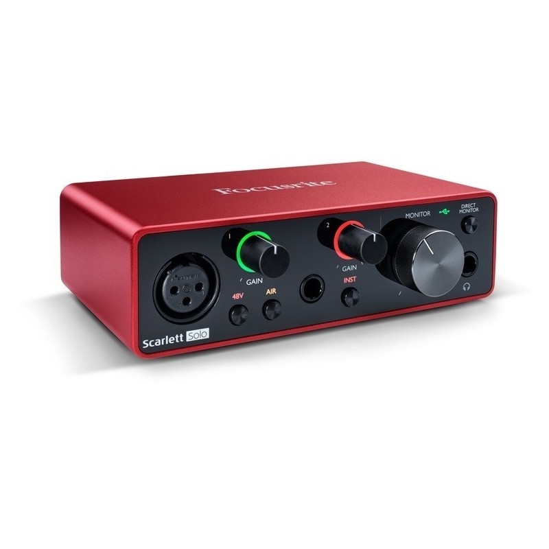 FOCUSRITE - SCARLETT SOLO 3RD GEN. scheda audio - vai con la sigla