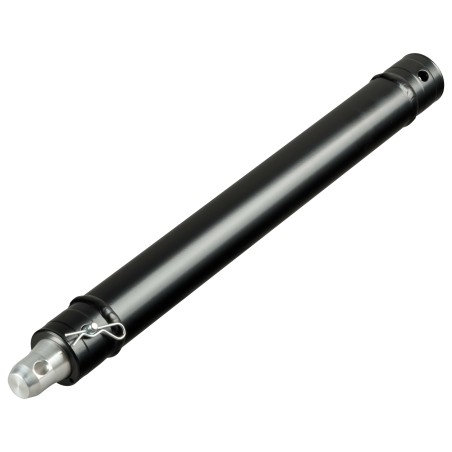 MODULA Black aluminum tube length 50 cm