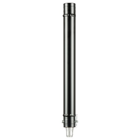 MODULA Black aluminum tube length 50 cm