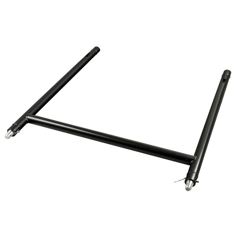 MODULA H-Tube 100x100 cm black