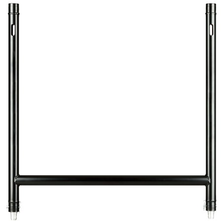 MODULA H-Tube 100x100 cm black