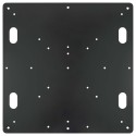 MODULA Steel plate measuring 80x80 cm in black