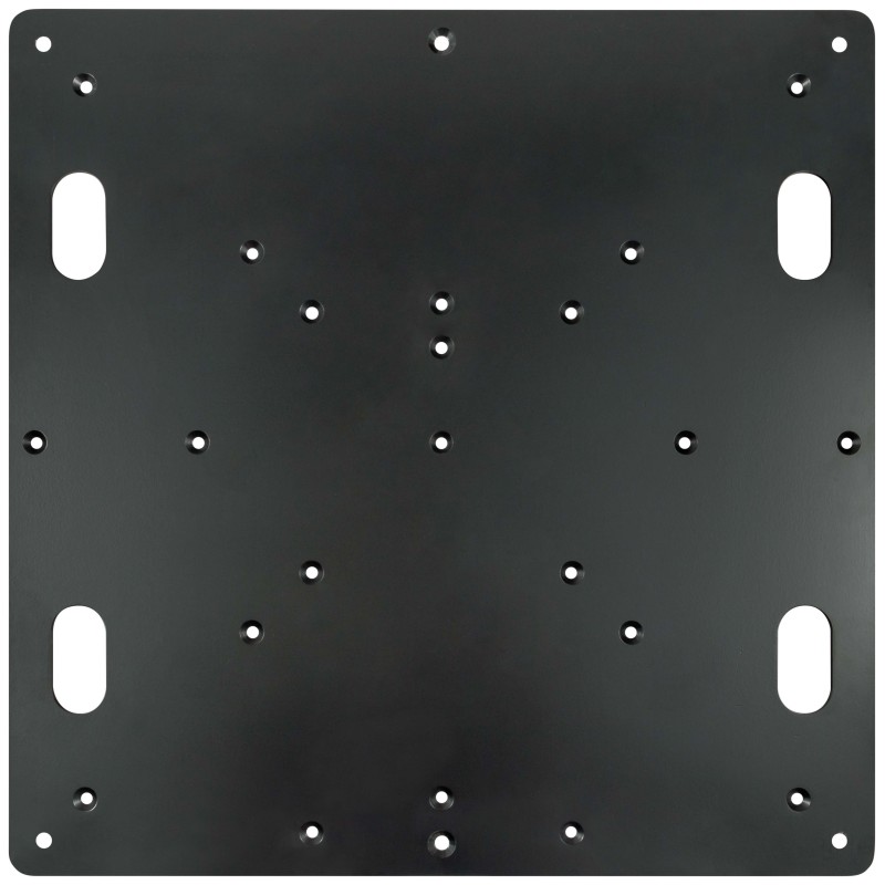 MODULA Steel plate measuring 80x80 cm in black