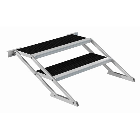 MODULA Two-step stair with adjustable height 40/60 cm